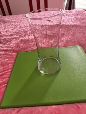 Clear Glass Flower Vase Modern Classic Crafts